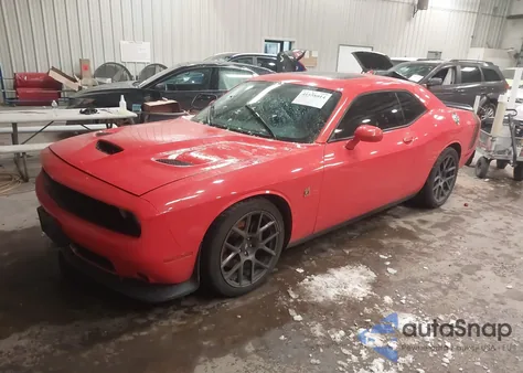 2019 Dodge Challenger R/T Scat Pack z USA, uszkodzony, nr VIN 2C3CDZFJ3KH626859